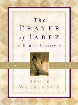 cover image of The Prayer of Jabez Bible Study